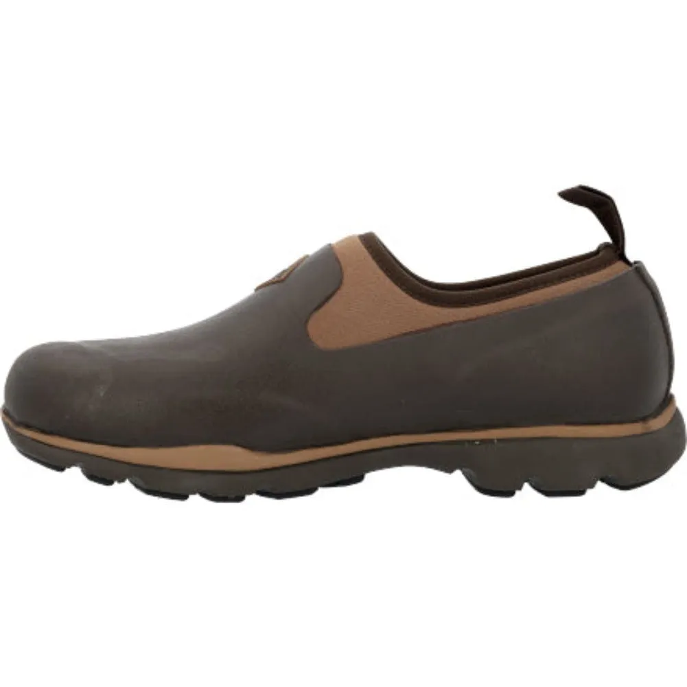 Muck Excursion Men's Pro Low Slip On Boots Frlc900 In Brown