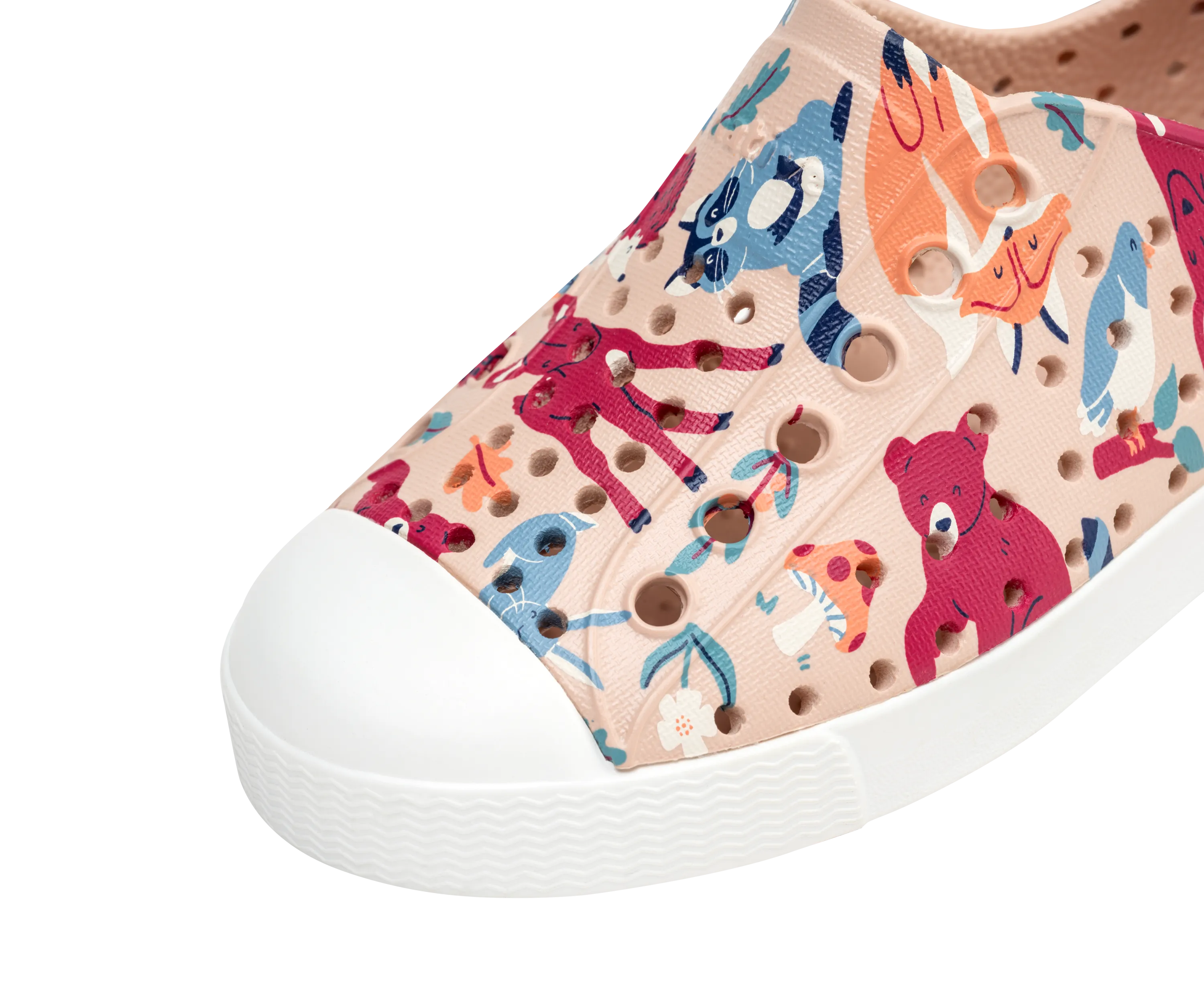 Native Jefferson Print - Shell White/ Shell White/ Root Forest Friends