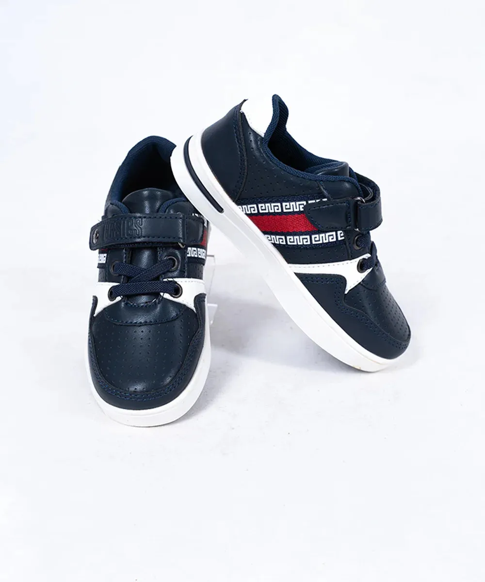 Navy Colored Party Shoes for Lil Ones