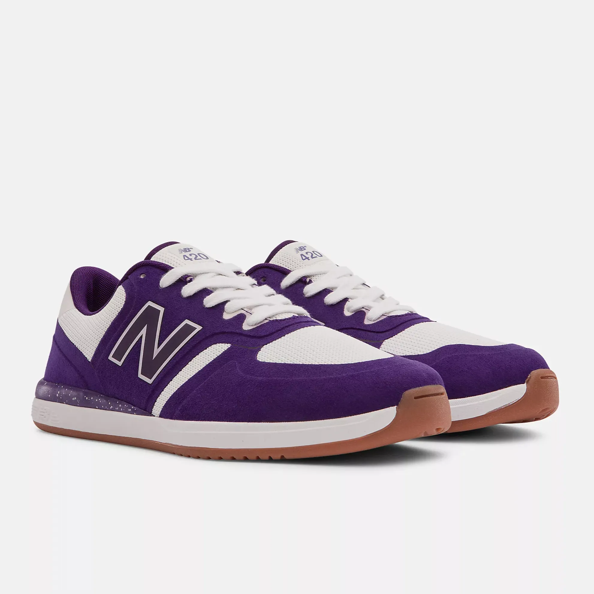 NB NUMERIC 420 PURPLE / WHITE