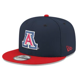 NCAA Arizona Wildcats New Era Two-Tone Primary Logo 9FIFTY Snapback Hat