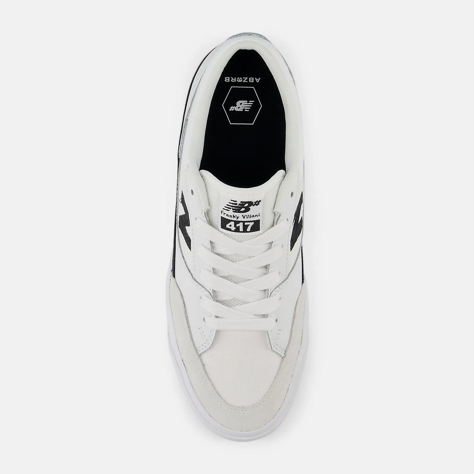 New Balance Numeric Franky Villani 417 Low - WHITE/BLACK