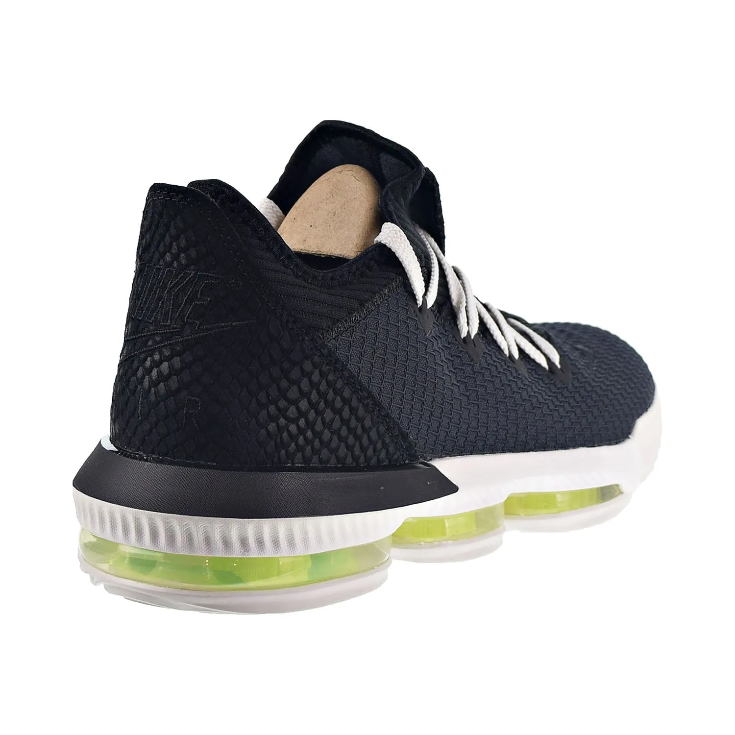 Nike LeBron 16 Low CP Men's Shoes Black-Summit White-Volt Glow
