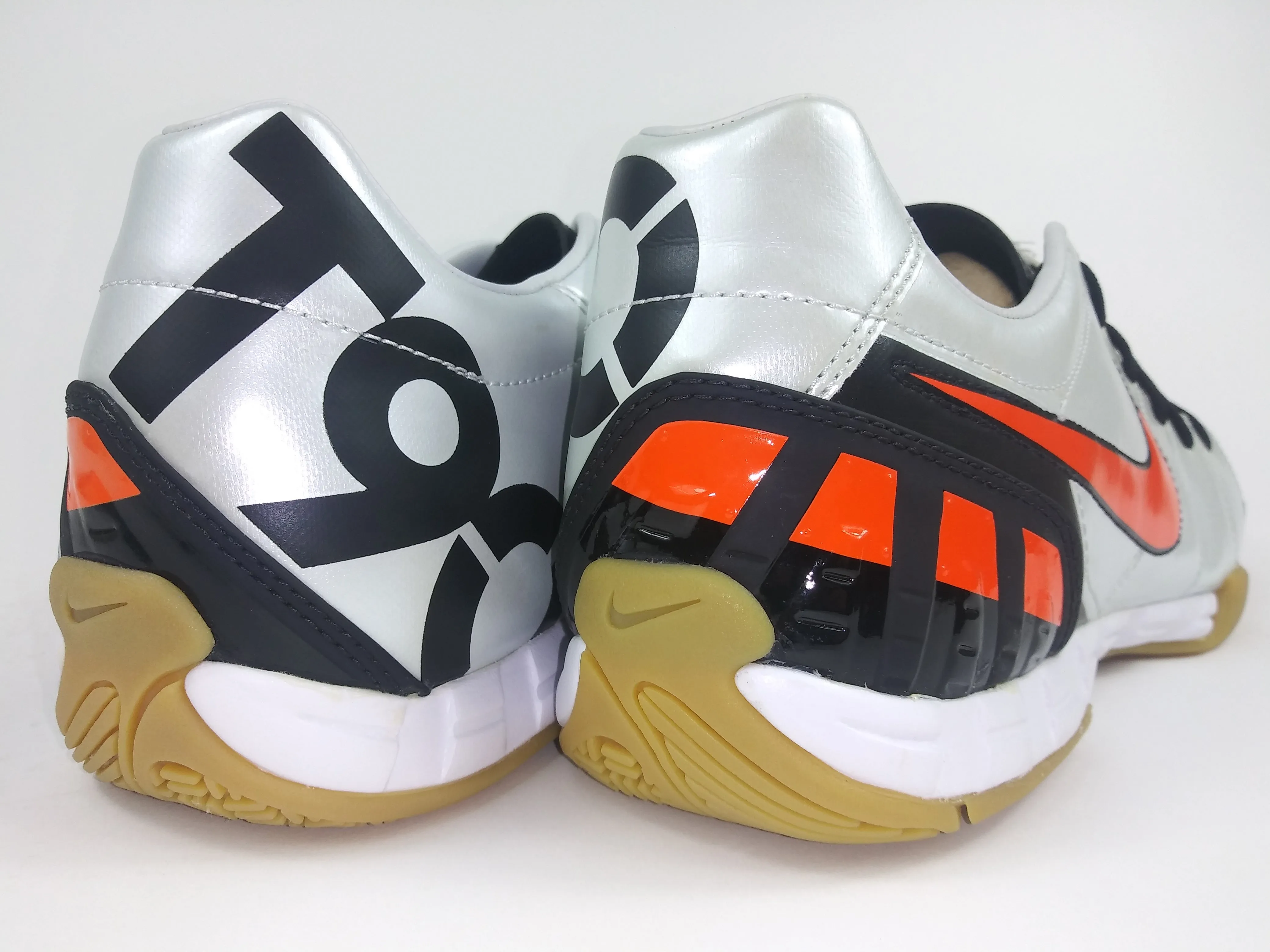 Nike Total90 Shoot lll IC Indoor Shoes White Orange