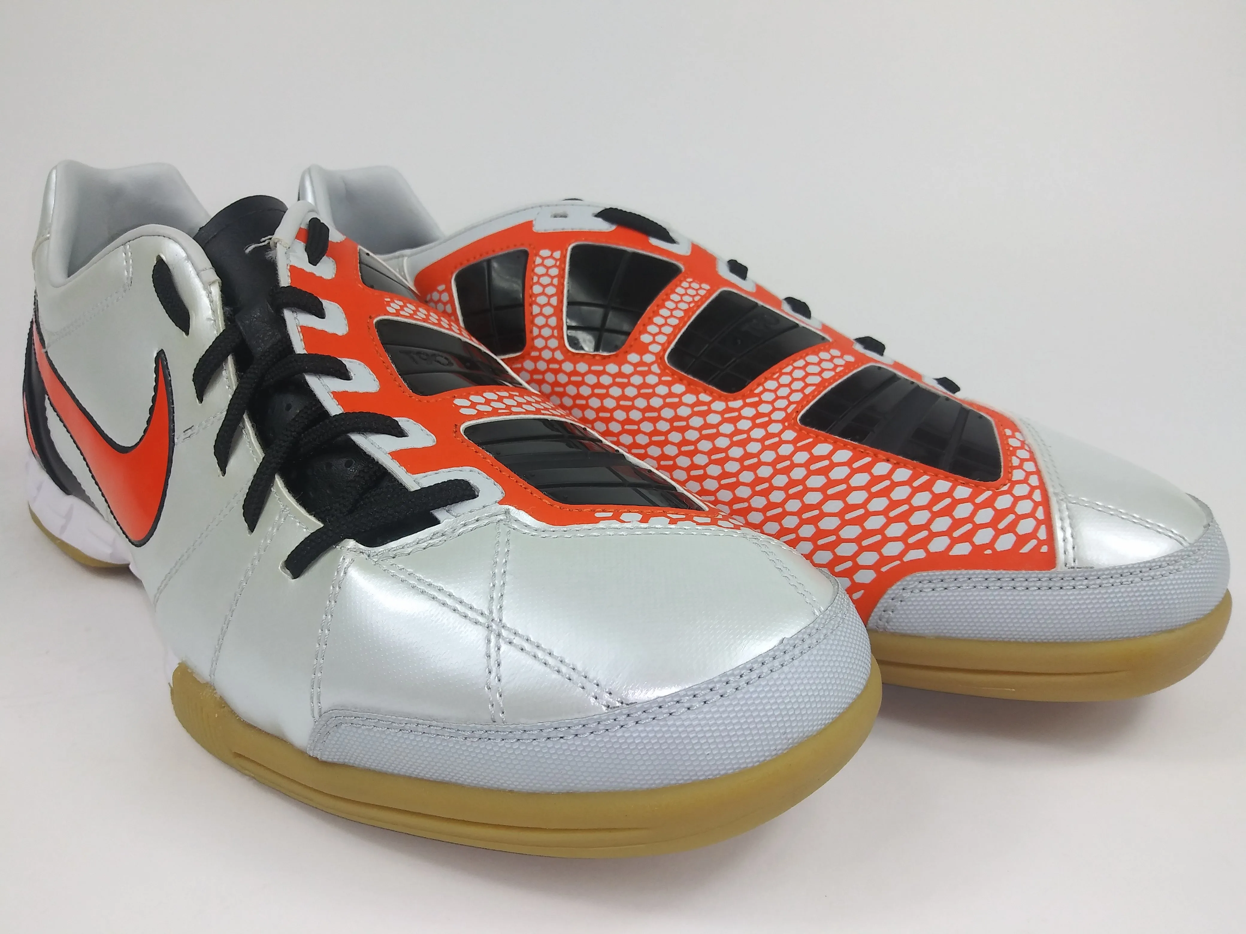 Nike Total90 Shoot lll IC Indoor Shoes White Orange