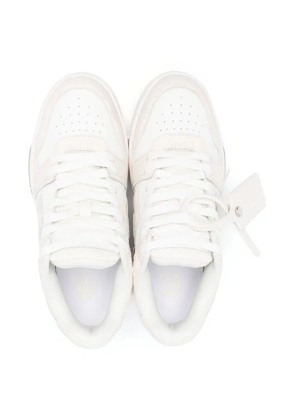 OFF-WHITE WOMEN Out Of Office Low Sartorial Stitching White/Coconut