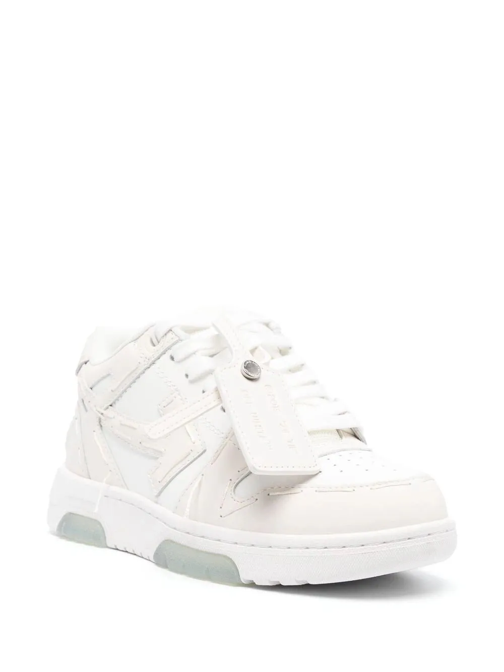 OFF-WHITE WOMEN Out Of Office Low Sartorial Stitching White/Coconut