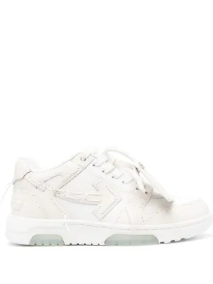 OFF-WHITE WOMEN Out Of Office Low Sartorial Stitching White/Coconut