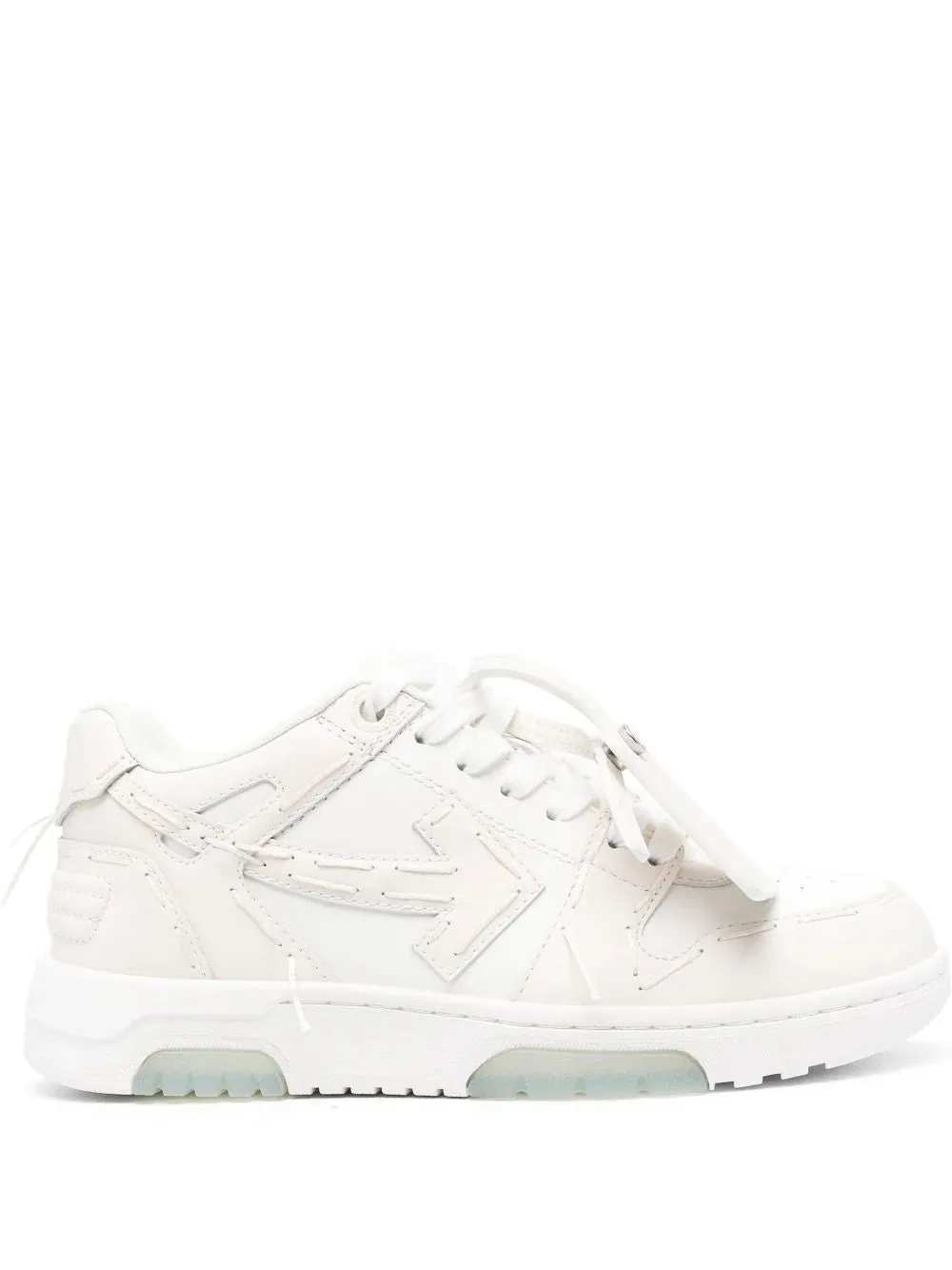 OFF-WHITE WOMEN Out Of Office Low Sartorial Stitching White/Coconut