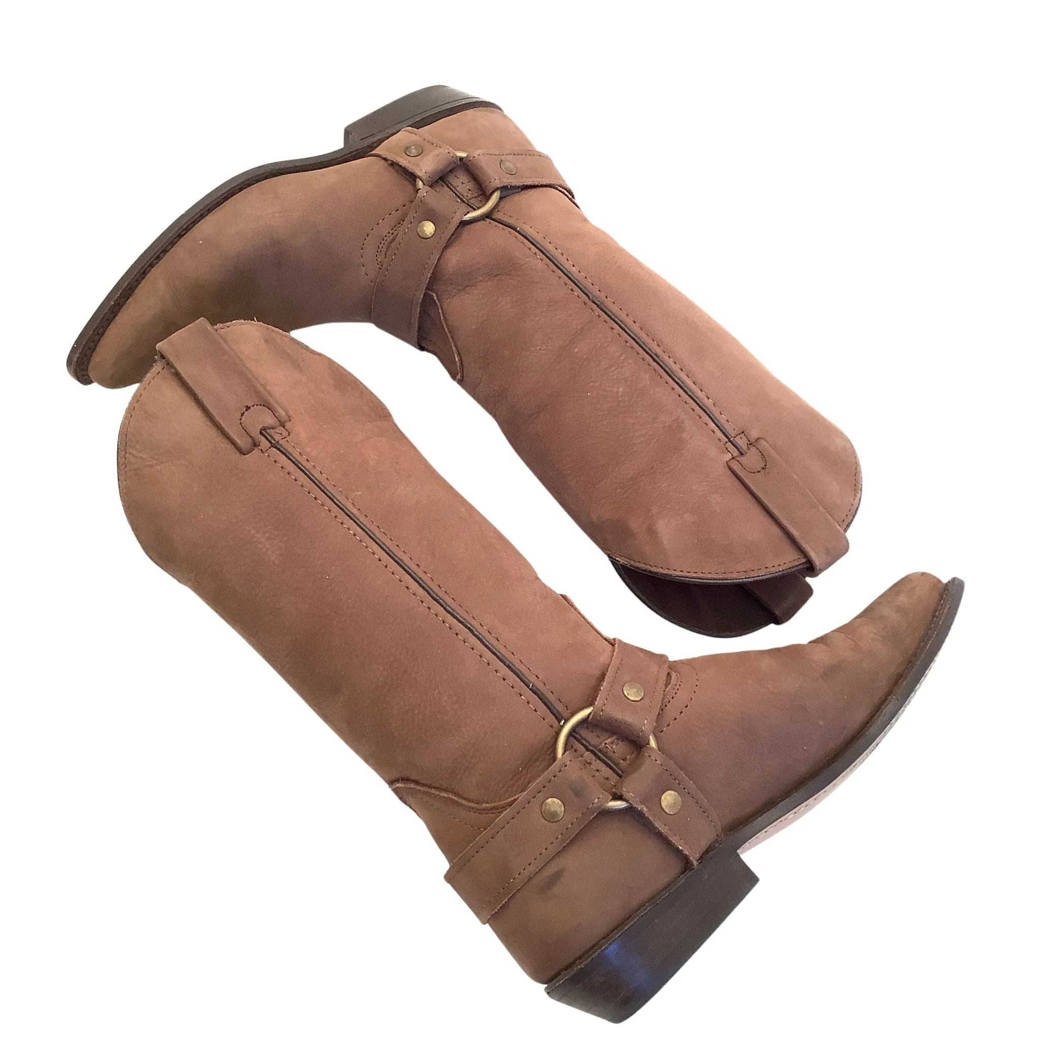 Old Western Leather Boots