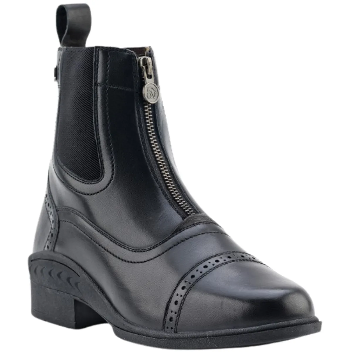 Ovation 'Tuscany' Zip Paddock Boots in Black - Women's 7