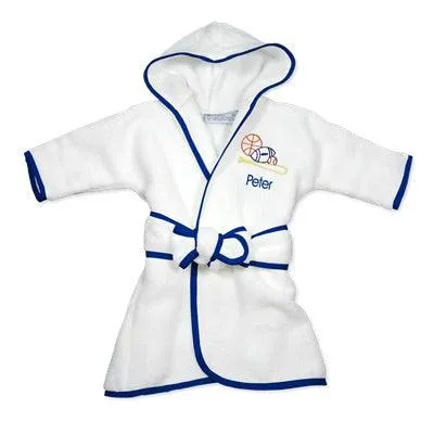 Personalized Basic Infant Robe with Sports