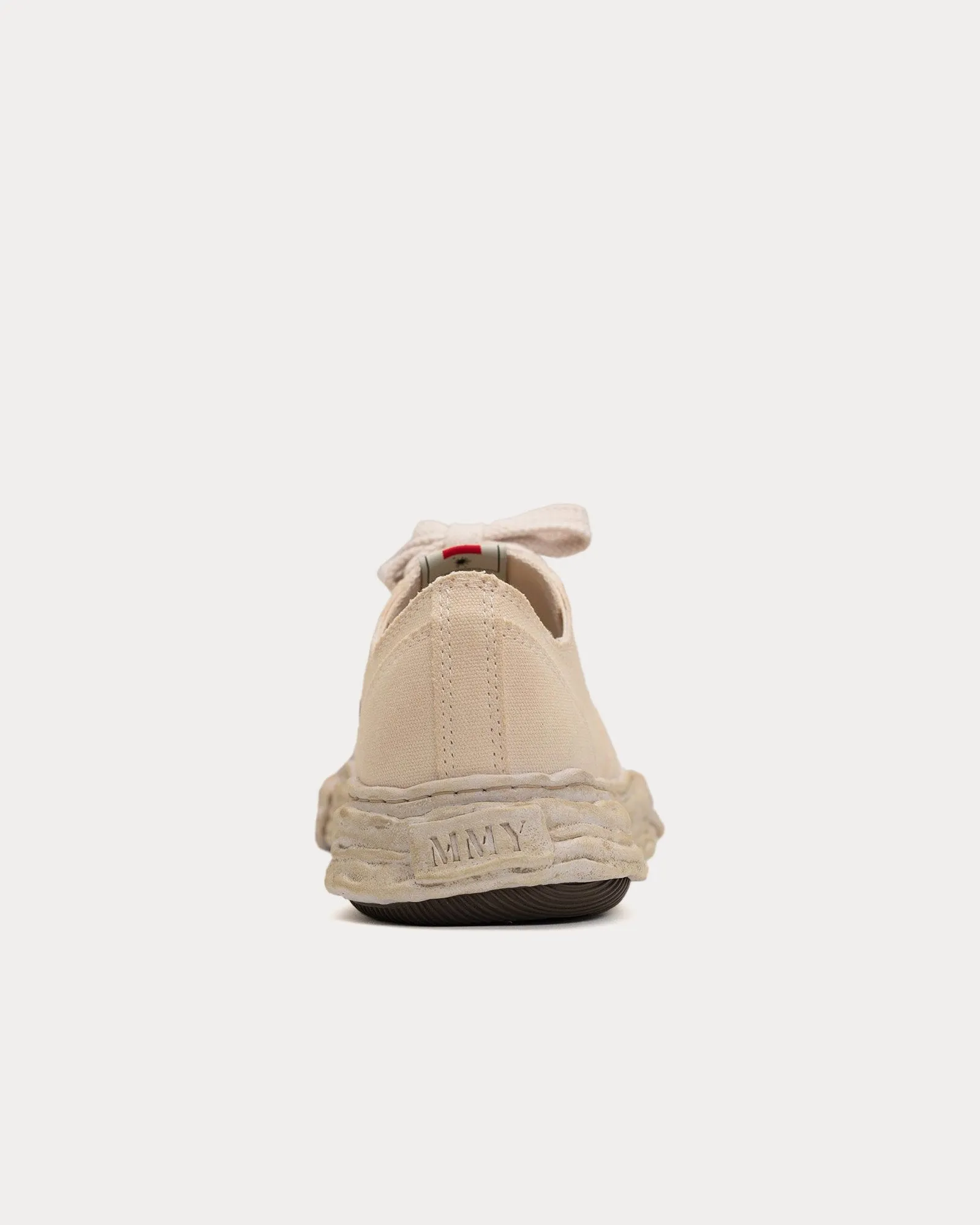 Peterson23 OG Sole Garment Dyed Canvas Beige Low Top Sneakers