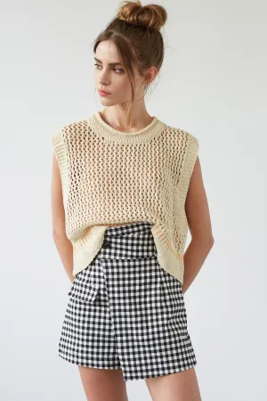 Plaid Block Vibe Shorts