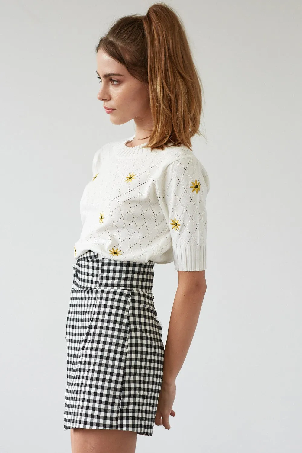 Plaid Block Vibe Shorts