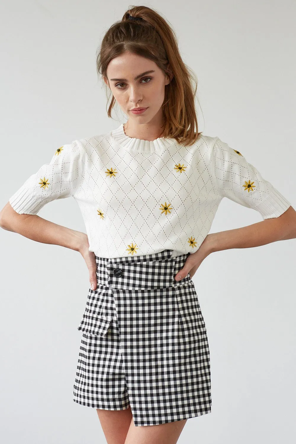 Plaid Block Vibe Shorts