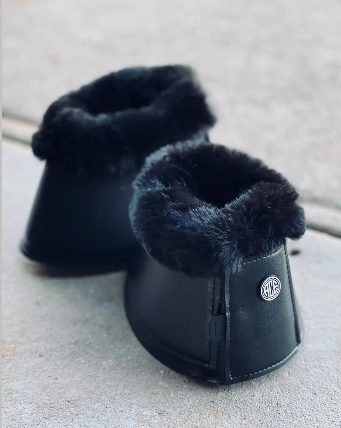 PRO4MANCE | Black Fleece Bell Boots
