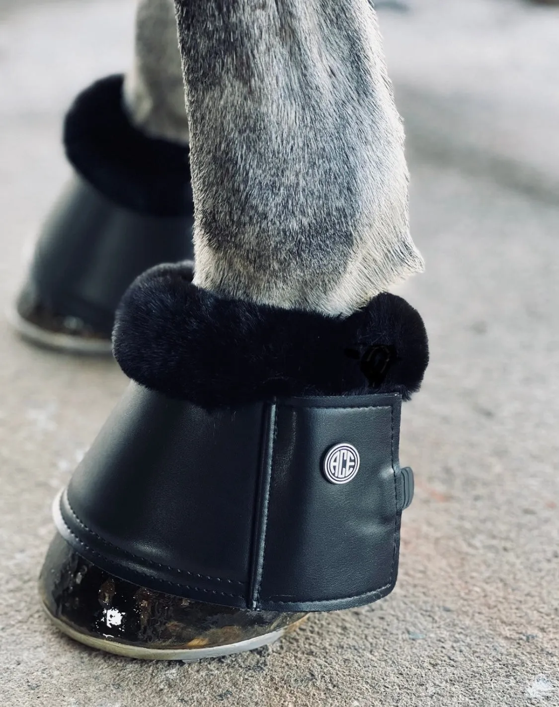 PRO4MANCE | Black Fleece Bell Boots