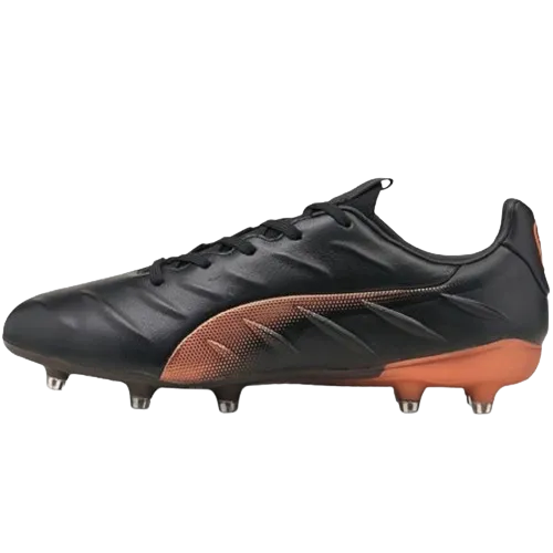 Puma KING Platinum 21 FG/AG - Mens - Black/Neon Citrus