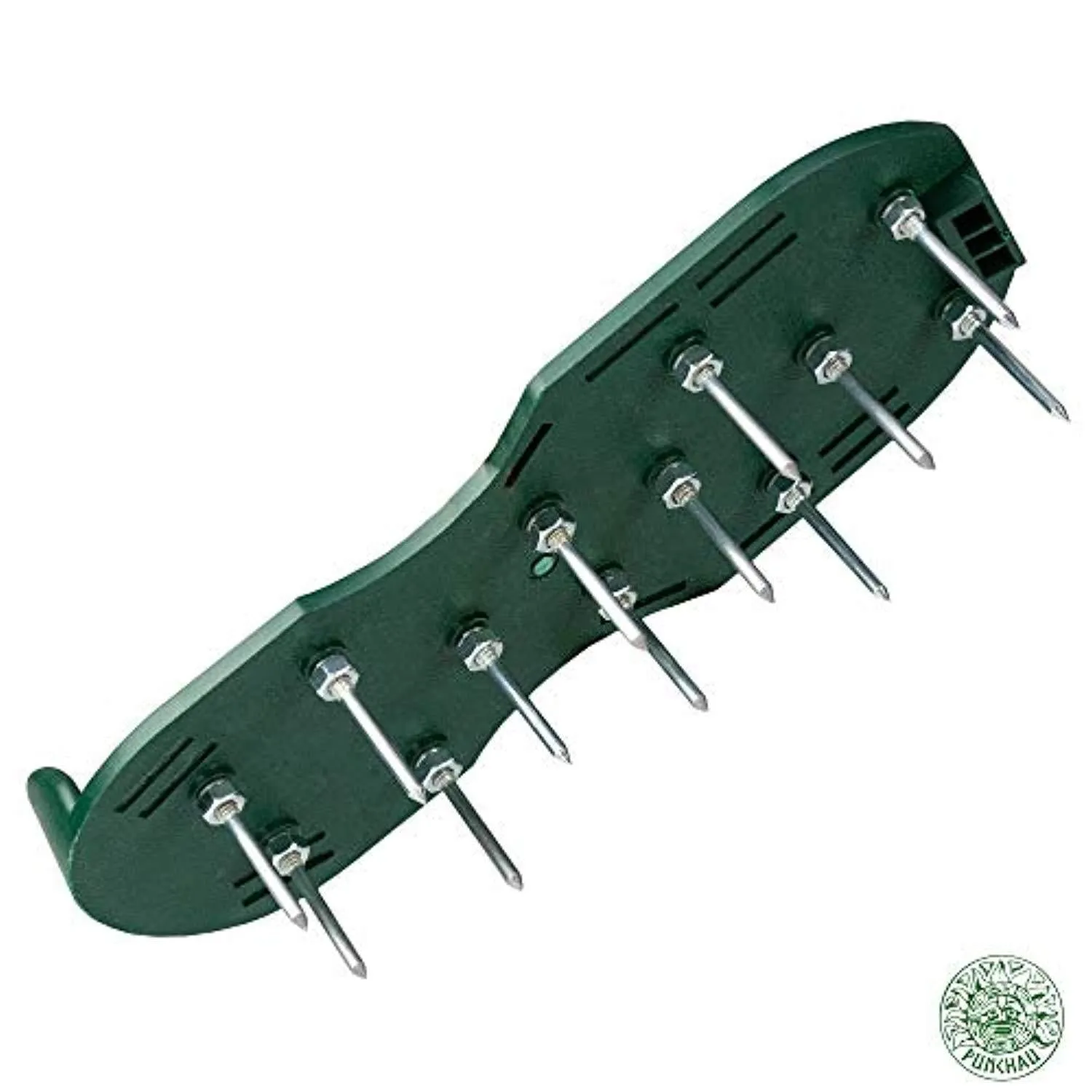 Punchau Lawn Aerator Shoes w/Metal Buckles and 3 Straps - Heavy Duty Spiked Sandals for Aerating Your Lawn or Yard