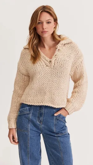 RAYA BUTTON JUMPER - Extra 15% off
