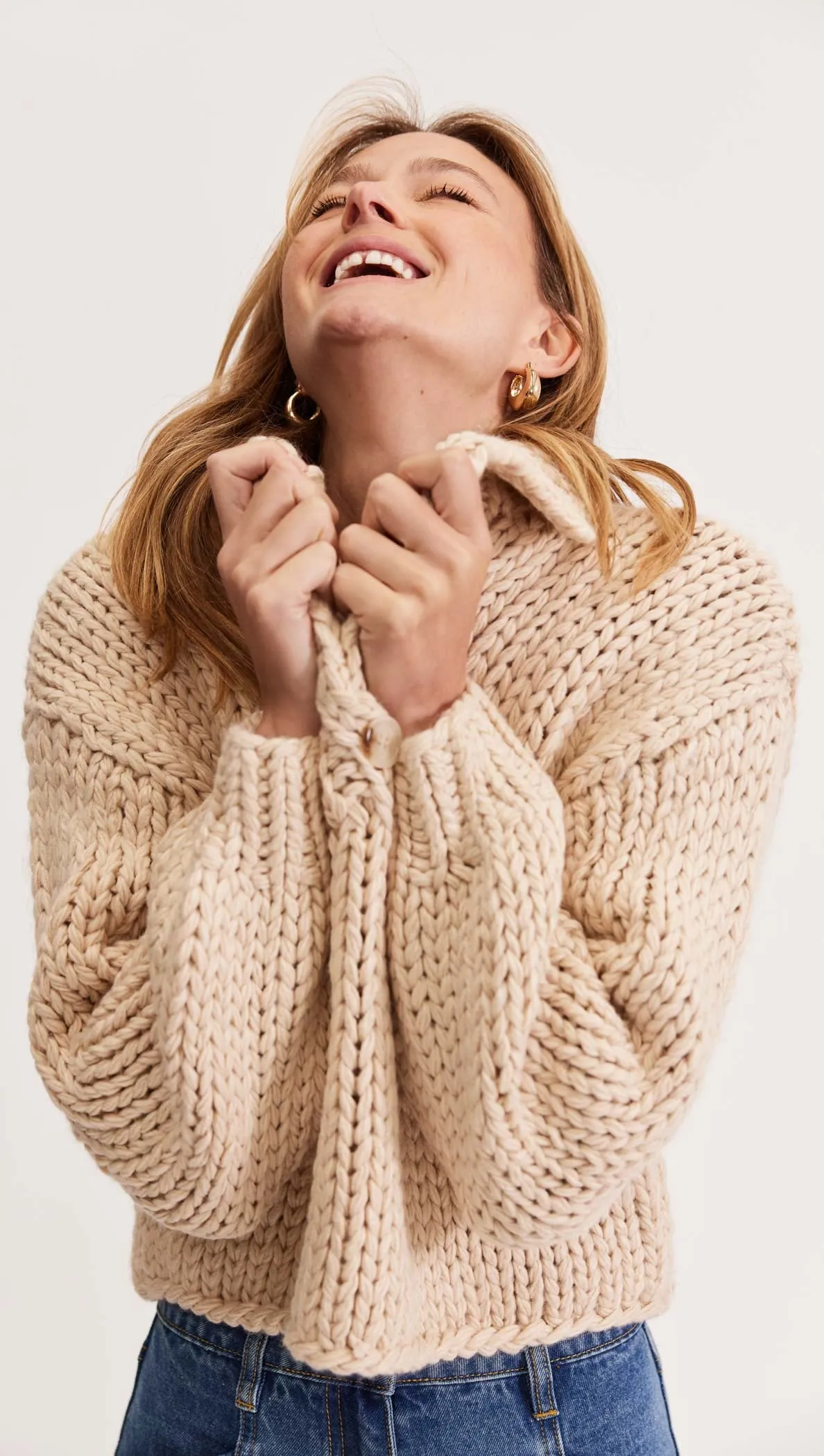 RAYA BUTTON JUMPER - Extra 15% off
