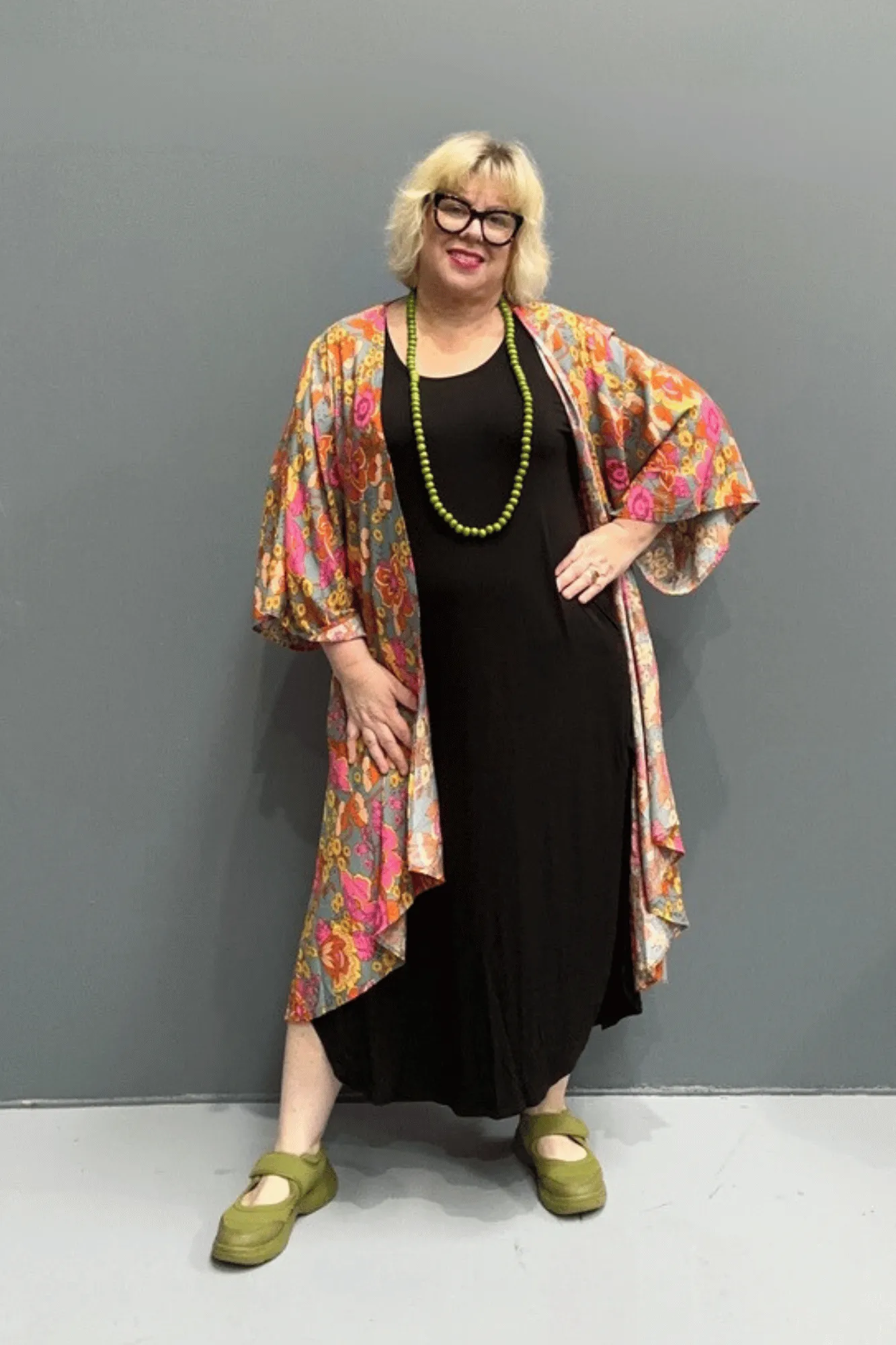 'SACHA' Bamboo Maxi Dress - BLACK
