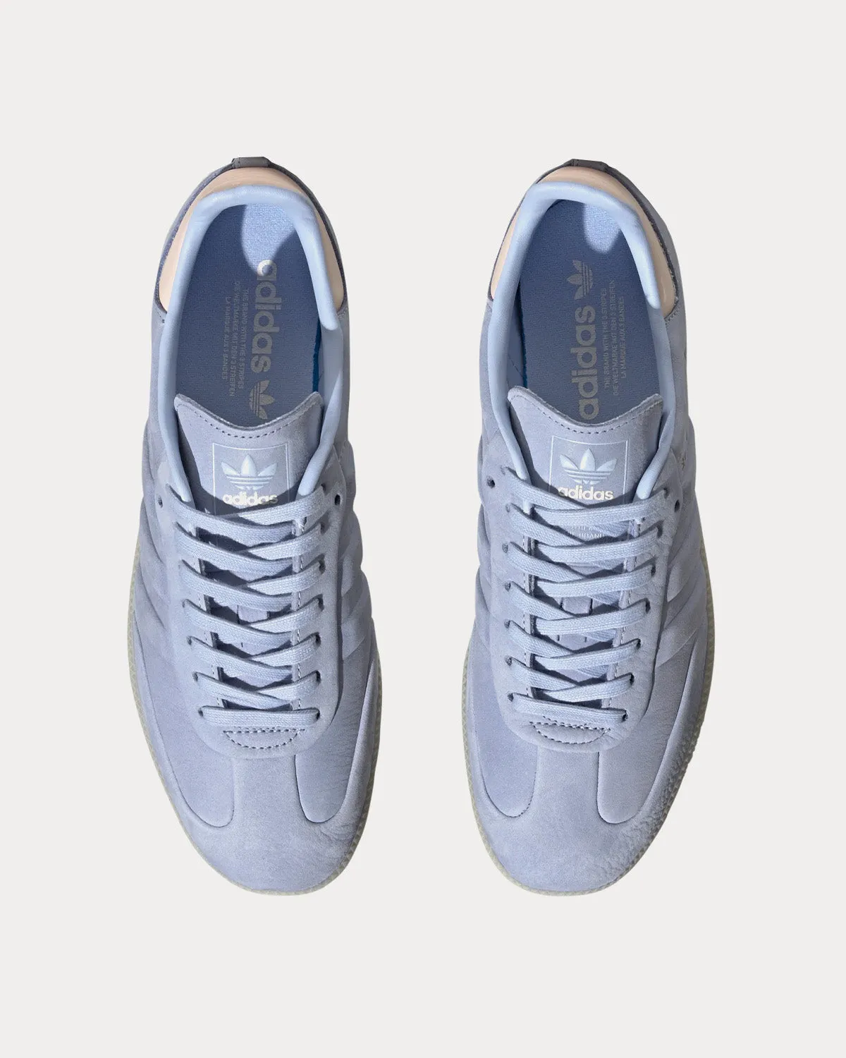 Samba Blue Dawn / Wonder Quartz / Aluminium Low Top Sneakers