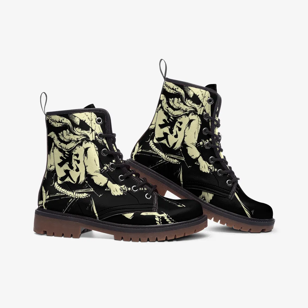 Samurai warrior Casual Leather Lightweight boots MT