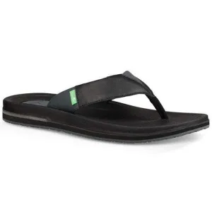 Sanuk Mens Beer Cozy 3 Black