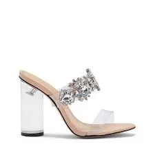 SCHUTZ - BLANCK SLIDE SANDALS **FREE SHIPPING**