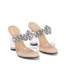 SCHUTZ - BLANCK SLIDE SANDALS **FREE SHIPPING**