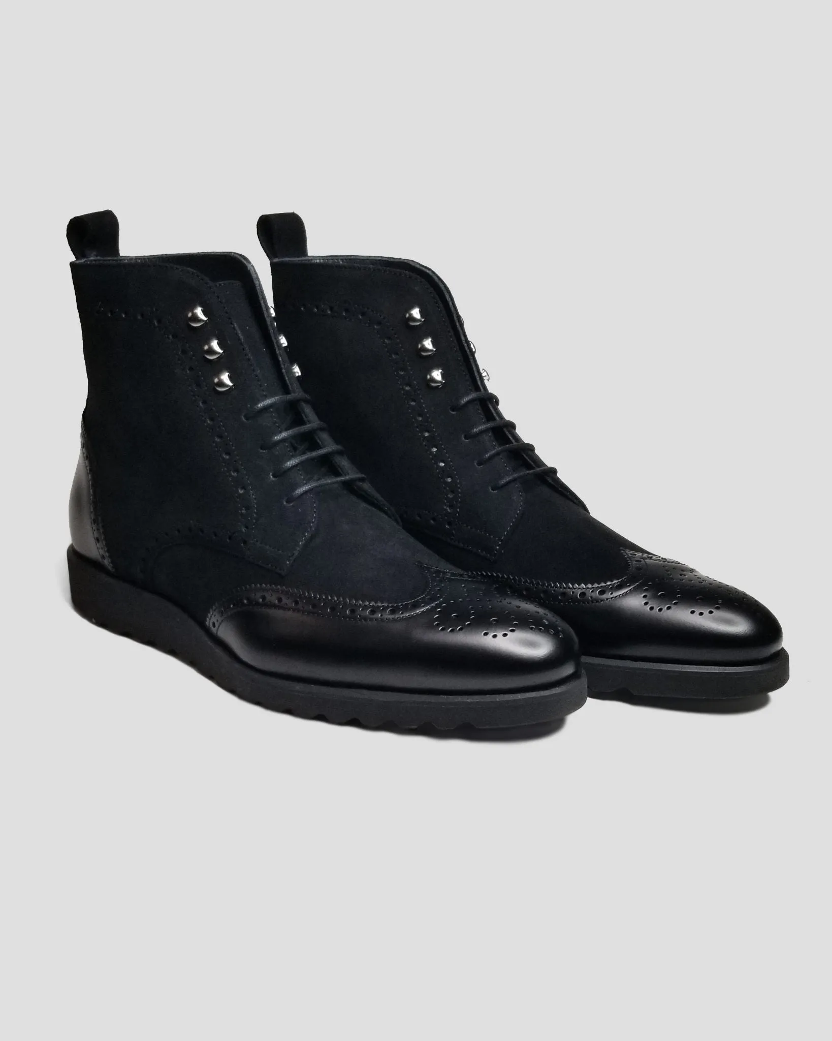 SG Rogue Sport Wingtip Boots V1 – Triple Black