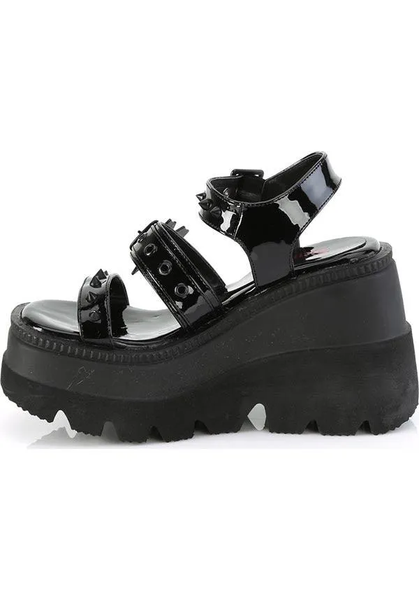 SHAKER-13 [Black Patent] | FLATS [PREORDER]