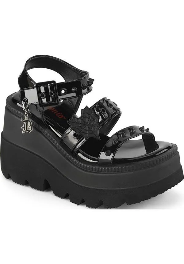 SHAKER-13 [Black Patent] | FLATS [PREORDER]