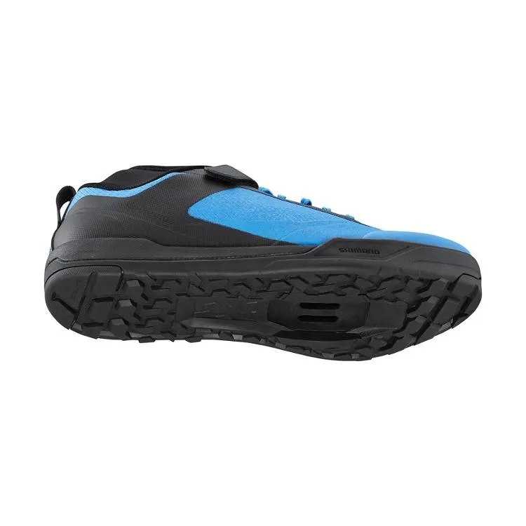 SHIMANO SH-AM702 有鎖山地車鞋-藍色 / SHIMANO SH-AM702 MTB SHOES WITH LOCK-BULE
