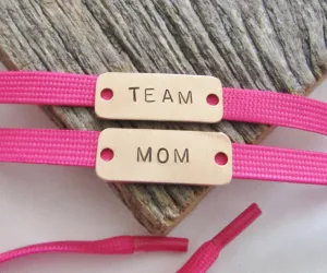 Shoe Tags for Mom Loss of Mother Cancer Survivor Gifts for Grandma Women's Shoe Accessories Athletic Shoe Tag Sneaker Tags Run 13.1 Run 26.2