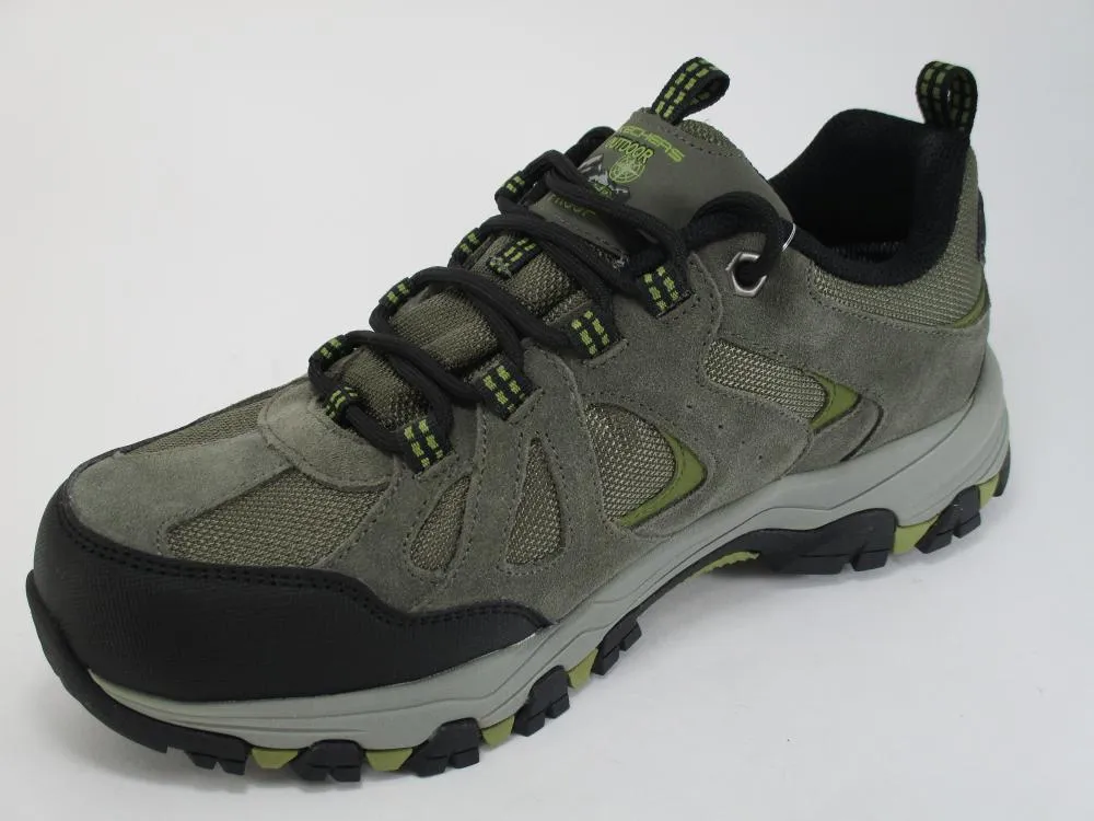 Skechers scarpa da outdoor da uomo Selmen Revand 66276 GRY grigio verde