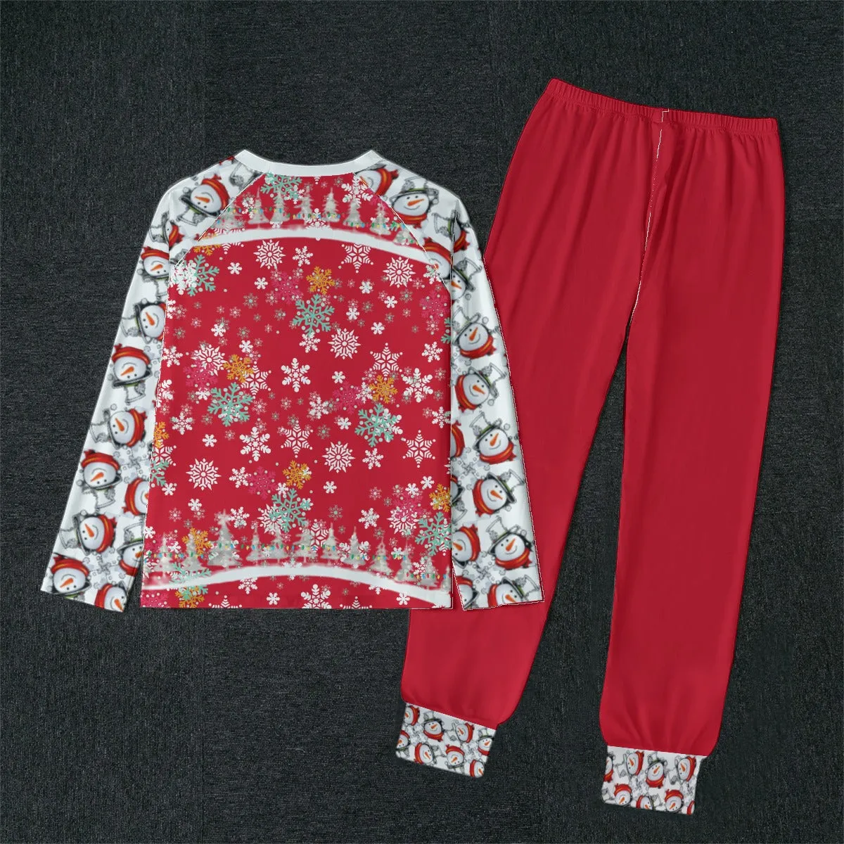Snow Man's Delight Men's Christmas Pajamas