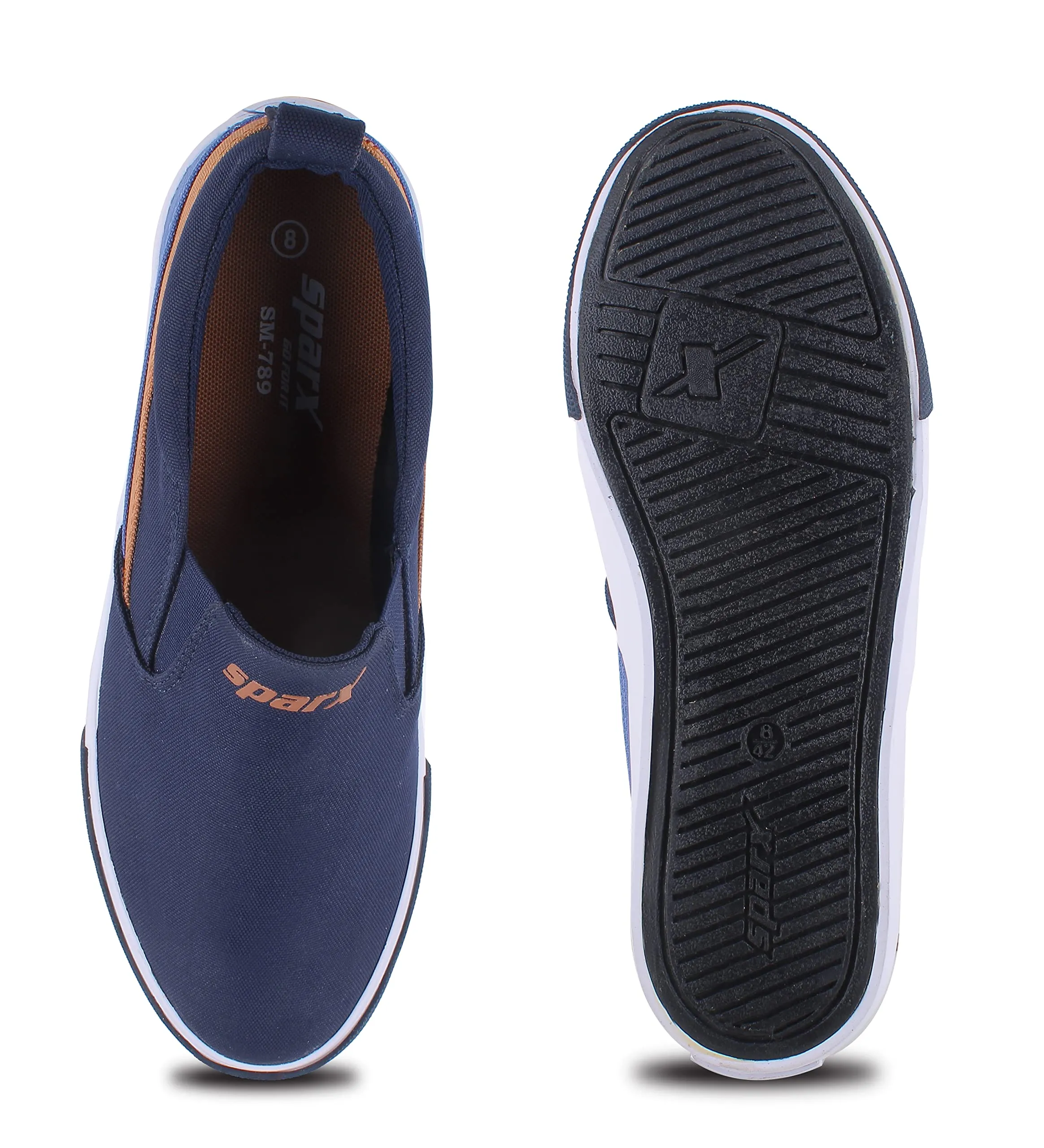 Sparx Mens  Navybluetan Loafer