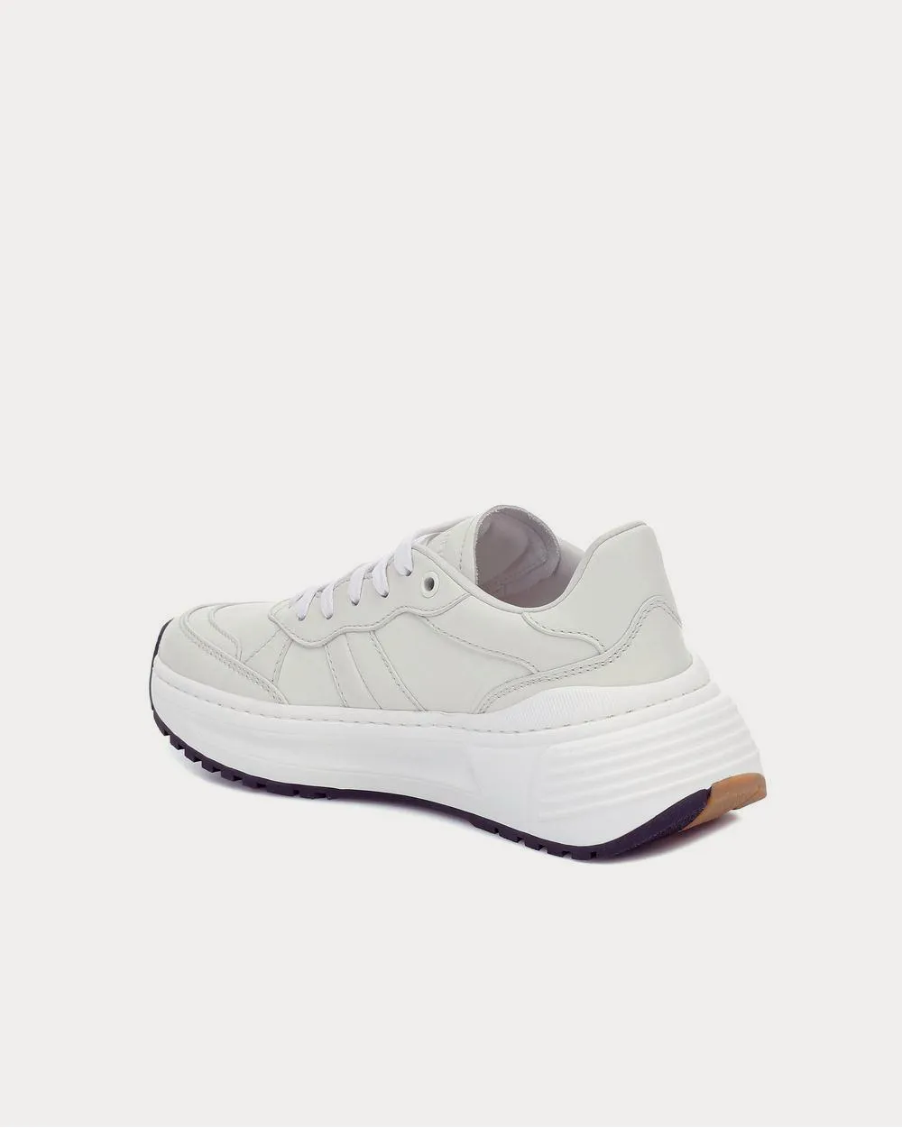 Speedster leather Optic White Low Top Sneakers