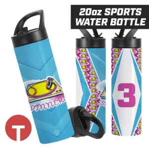 Spinners Softball - 20oz Sports Tumbler