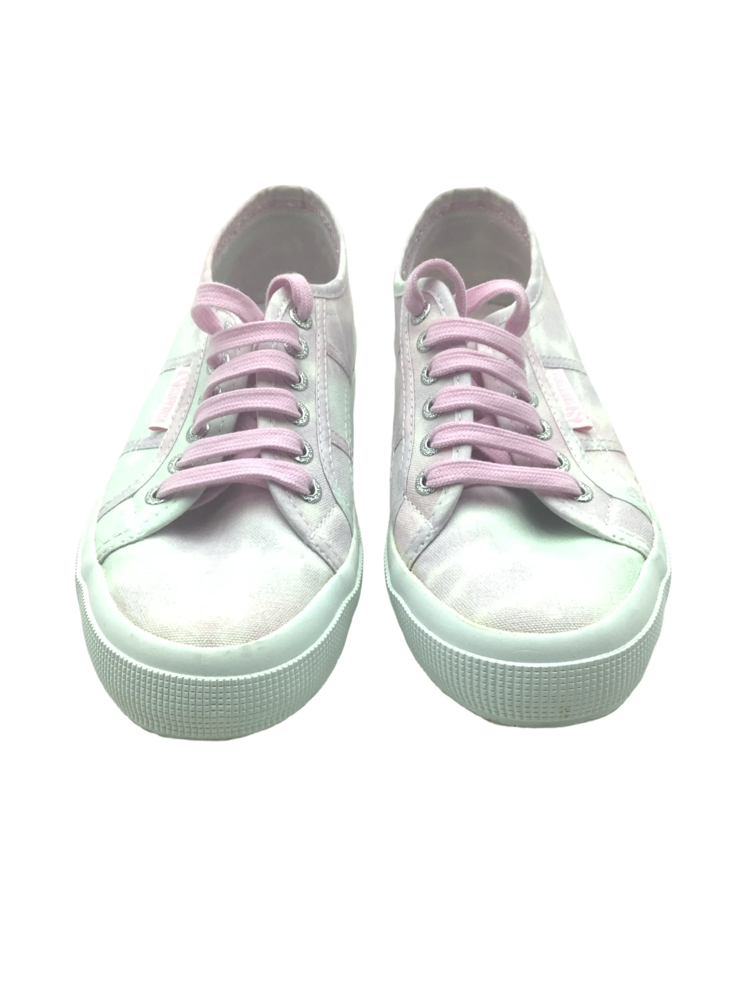 Superga Tennis Shoe Pink Tie Dye Canvas Size: US 8.5, EU 39