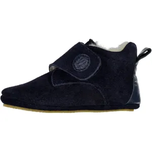 Taj Wool Indoor Shoe - navy