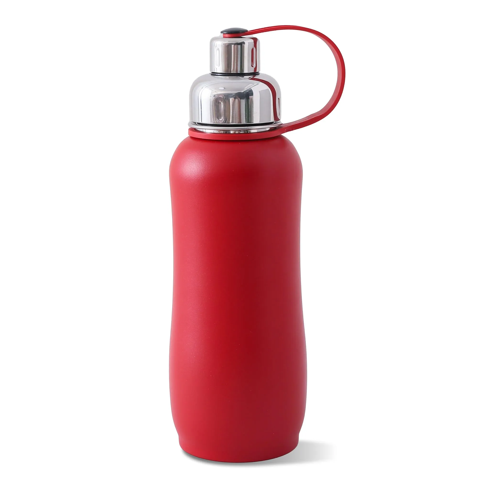 The Better Home 750ml | Insulated Thermosteel Bottle | Hot and Cold Water Bottle for Office, Gym, School | Leakproof | Vacuum Insulated Water Bottles | Easy Carry Flask for Kids/Adults | Red