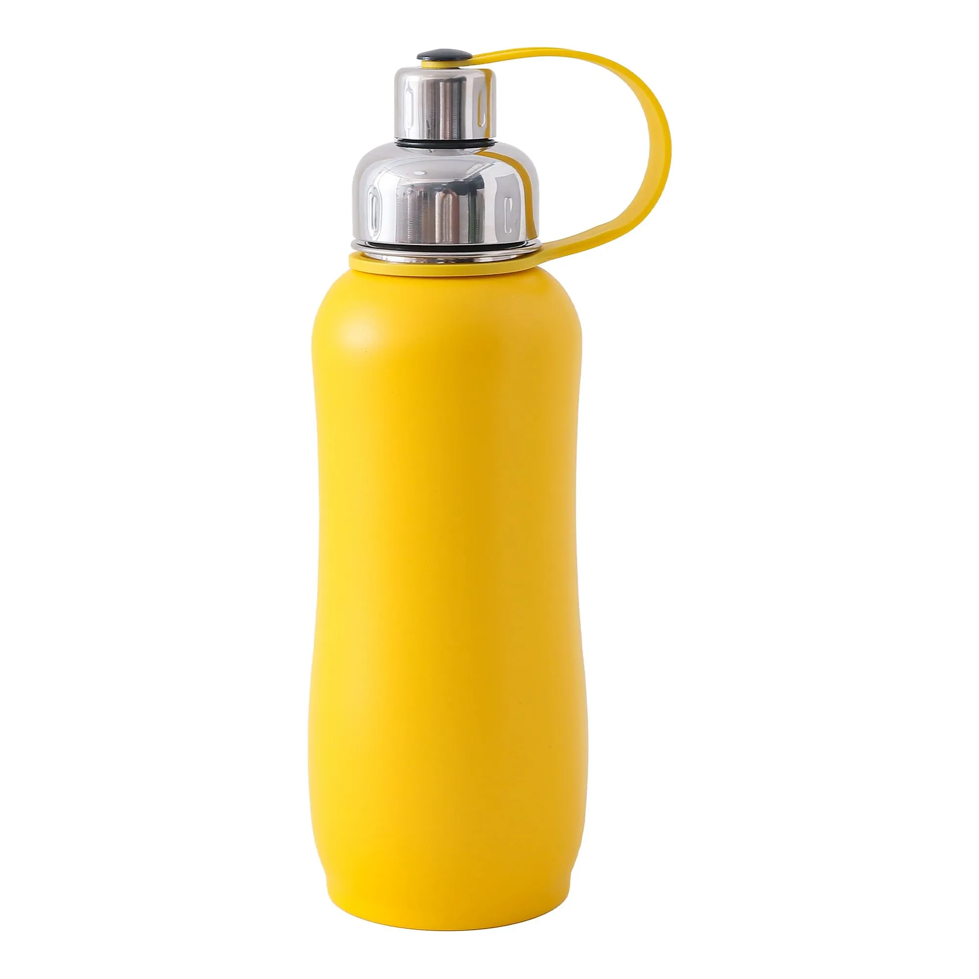 The Better Home Insulated Thermosteel Bottle 750ml | Small Flask Water Bottle for Kids School | Hot and Cold Water Bottle | Gym Bottles for Men/Women | Multi-Opening Cap | Gifting Items (Yellow)