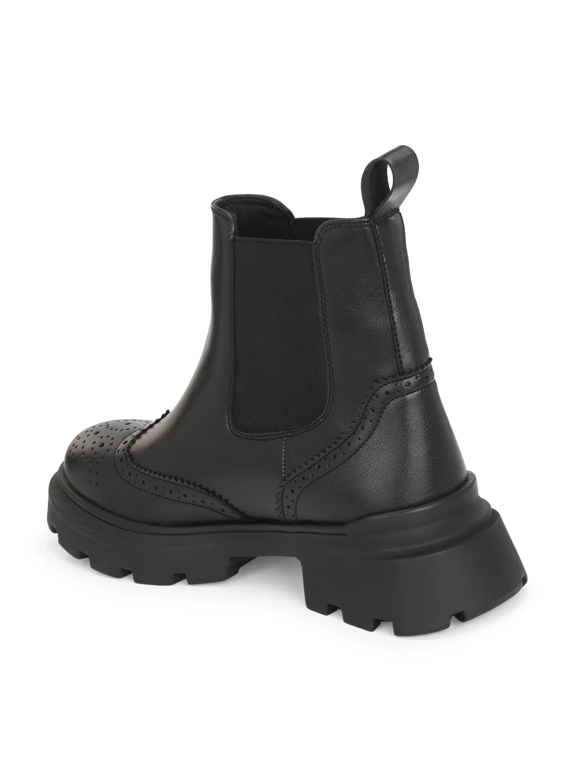 Theresa Women's Chelsea Brogue Boots