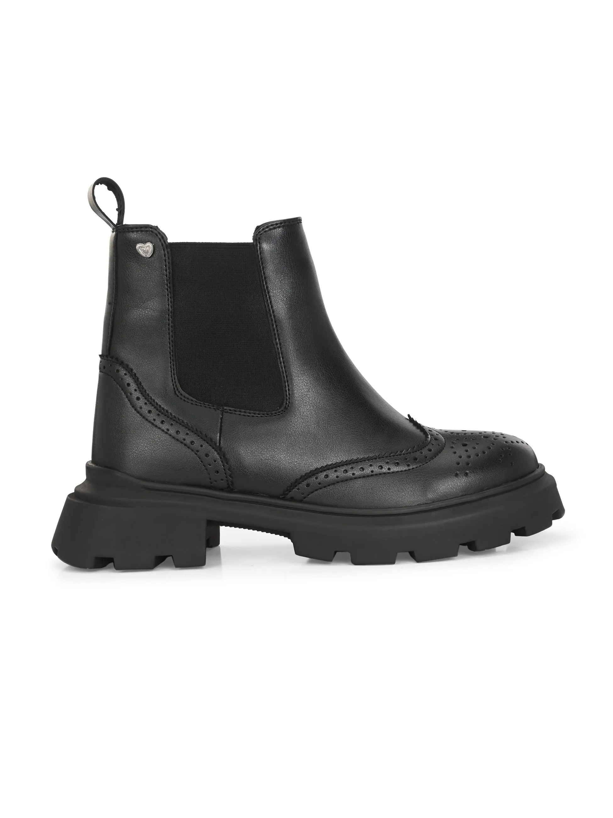 Theresa Women's Chelsea Brogue Boots