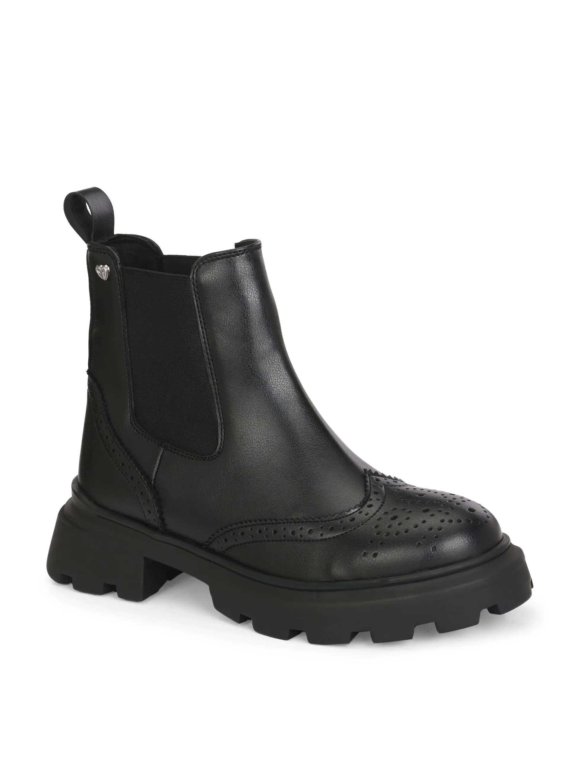 Theresa Women's Chelsea Brogue Boots