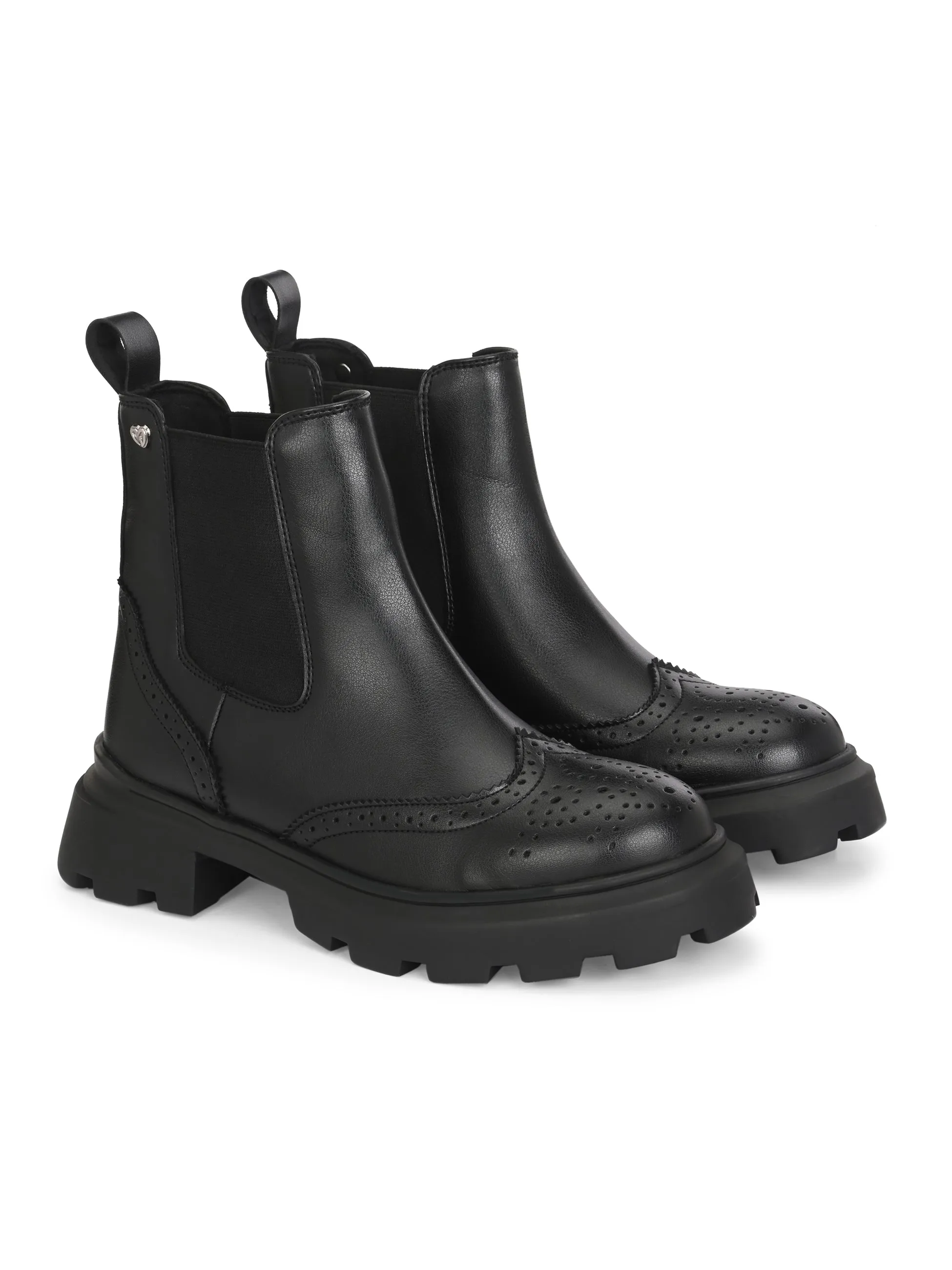 Theresa Women's Chelsea Brogue Boots